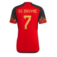 Echipament fotbal Belgia Kevin De Bruyne #7 Tricou Acasa Mondial 2022 maneca scurta